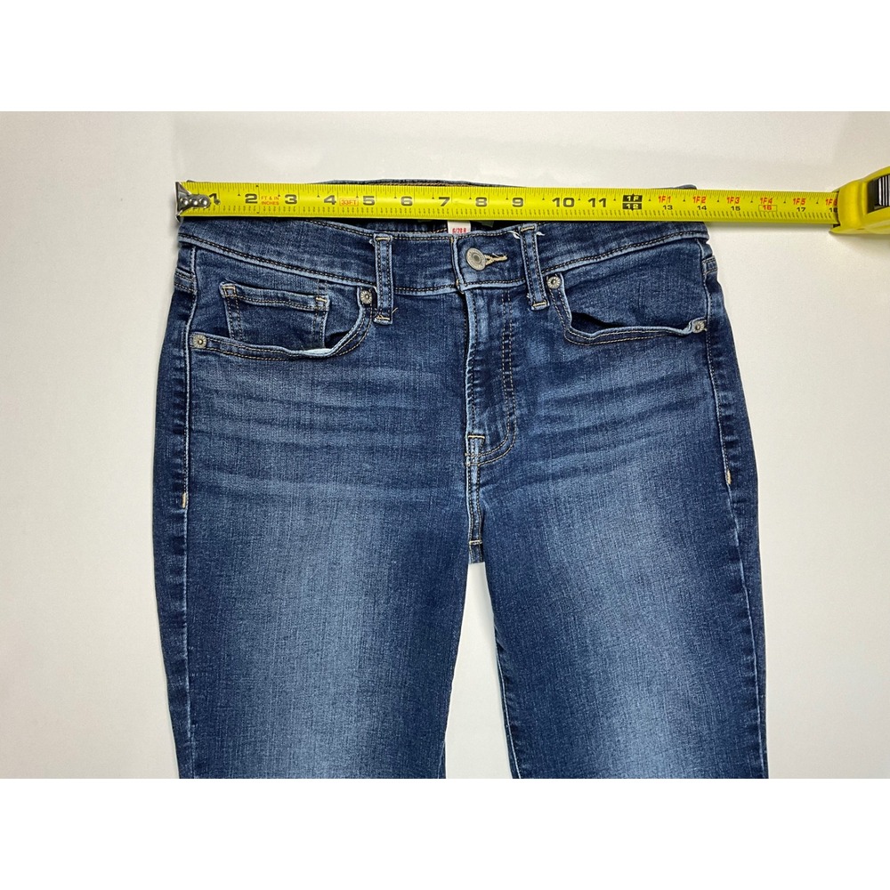 Lucky Brand Sweet Mid Rise Bootcut Jeans Dark Wash Denim Blue Womens Size 6/28R - Picture 4 of 16